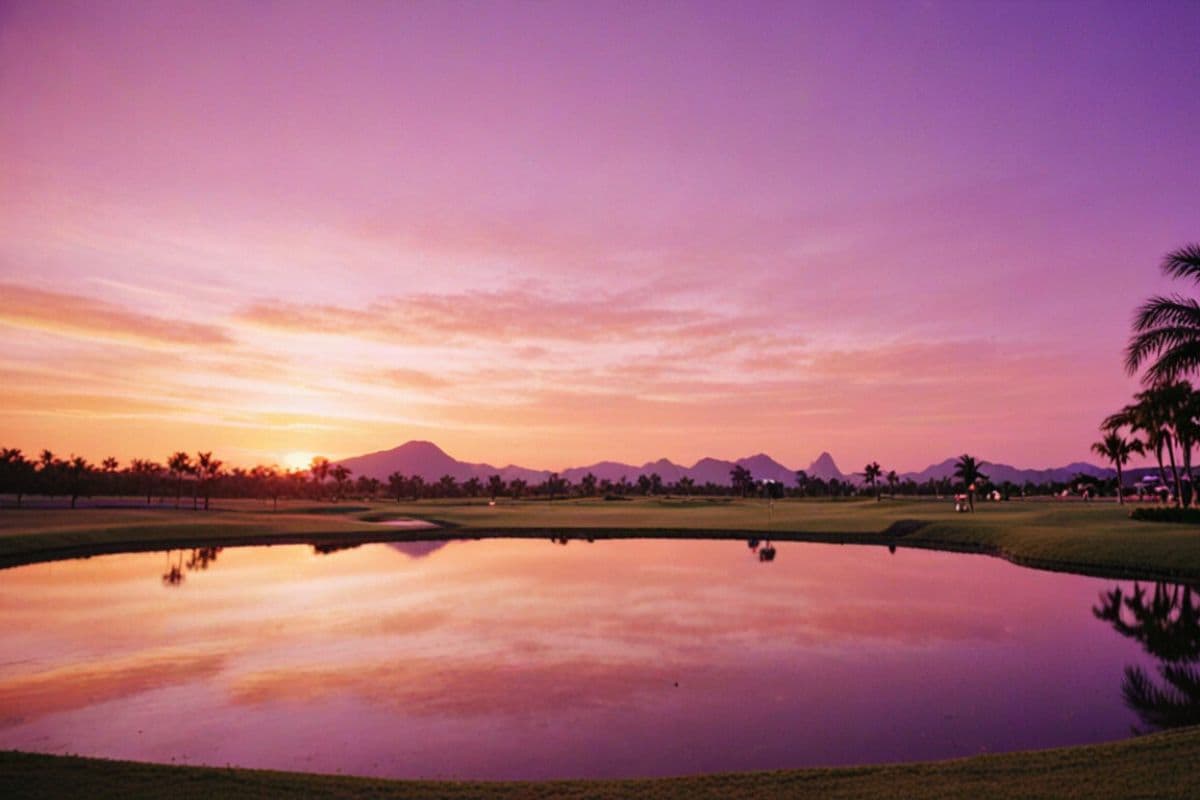 Hua Hin Golf Course Evening